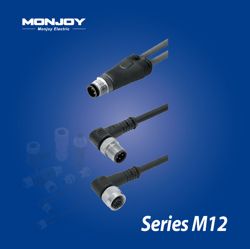  M12*1.0，直式，針-M12*1.0， 彎式，針/孔，澆鑄連接器